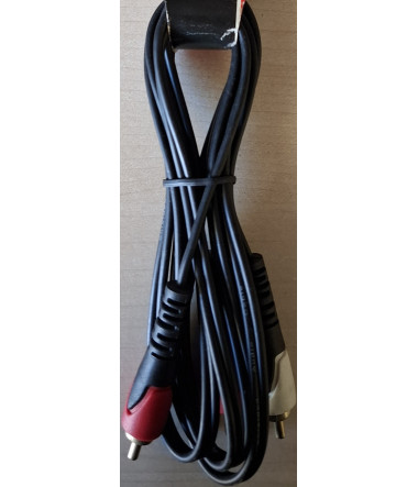VTRphone connection cable 3.5m stereo male-2xrca