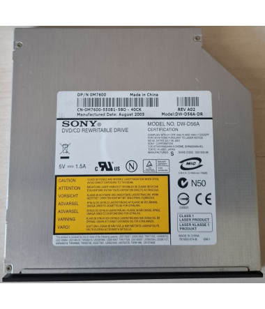 DVD/CD RW DRIVE DW-D56A