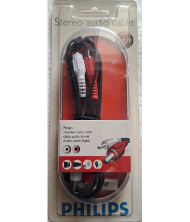 philips stereo audio cable 1.5m